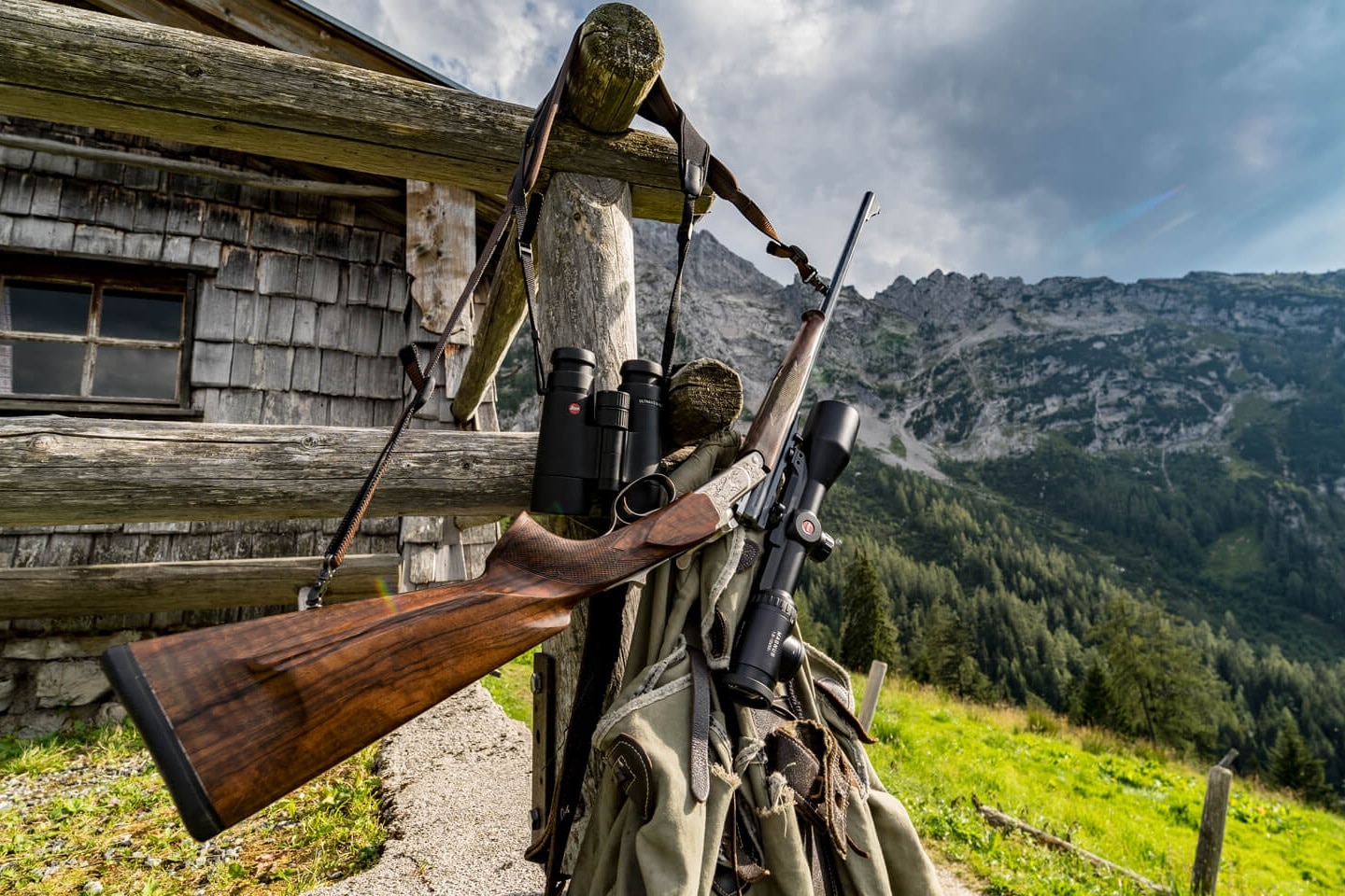 Tauschangebot: Bergjagd auf Gamswild mit bezauberndem Jagdhaus auf 1600 Meter